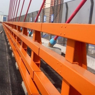 Elektrostatische Sprühe Polyester TGIC Orange Pulverbeschichtung Farbe für Schnellstraßenschutzbrett
