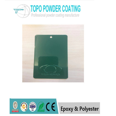 Grüne Farbreines Polyester-Pulver, das Bleistift-Härte RAL 6016 H beschichtet