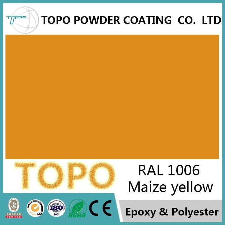 Polyester-Pulver-Beschichtung RAL 1006 reine für Aluminiumoxydationsmittel-Widerstand