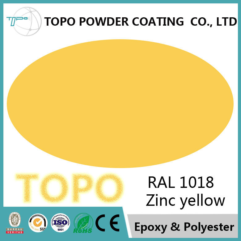 Aluminiumpulver-Mantel des stuhl-RAL, glatte Epoxy-Kleber Beschichtung der Beschaffenheits-RAL1018 für Metall