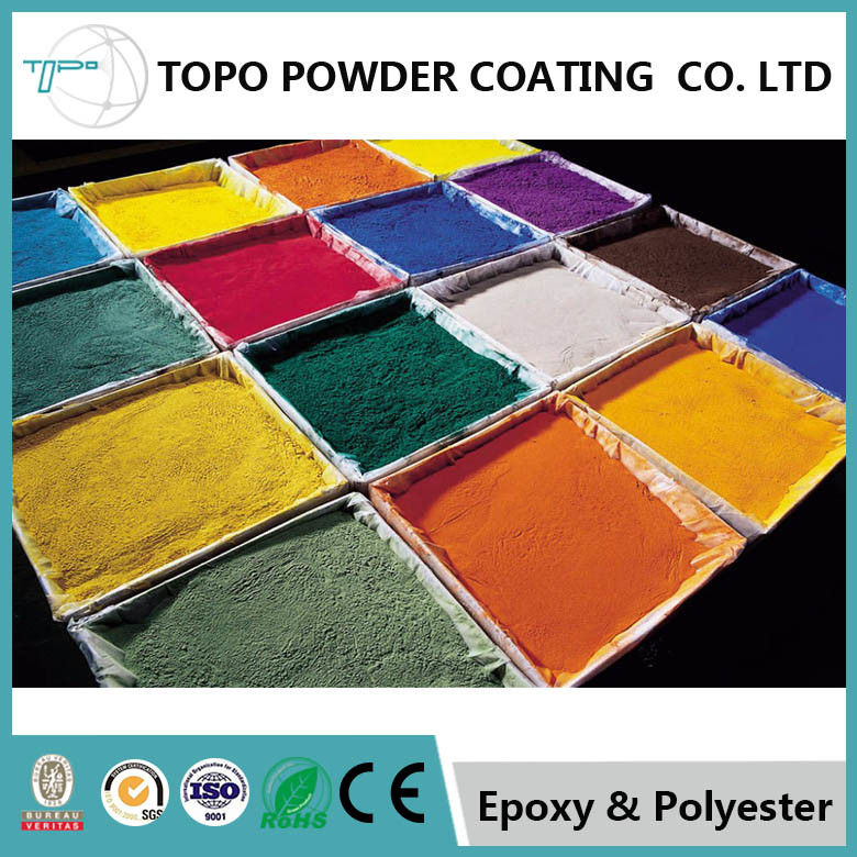 RAL 1003 industrielle Epoxid-Flexibilität des Polyester-Pulver-Beschichtungs-Hochglanz-3mm