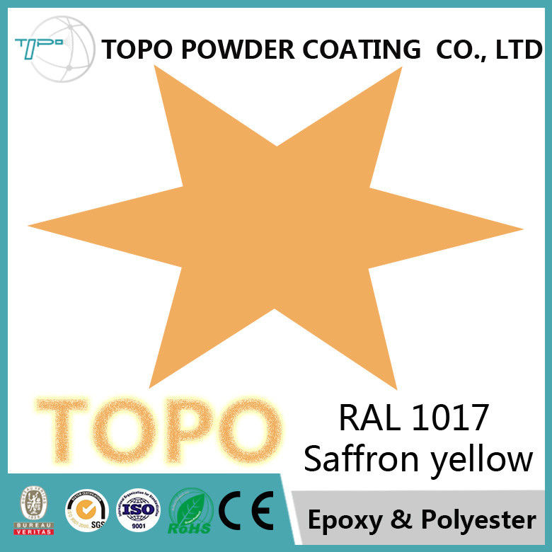 RAL 1017 Epoxid-Standard der Polyester-Pulver-Beschichtungs-Hammer-Beschaffenheits-ROHS
