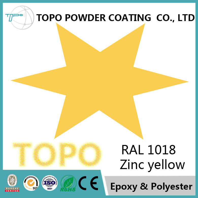 Energiesparende Epoxid-Polyester-Pulver-Beschichtung für Haushalts-/der Möbel-RAL 1018 Farbe
