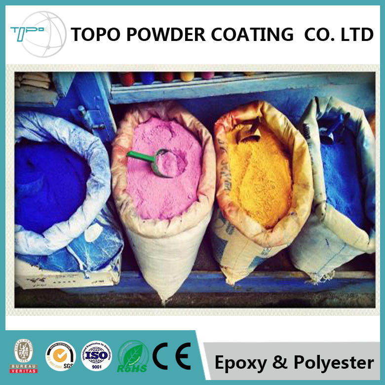 Deckenverkleidungs-Epoxid-Polyester-Pulver, das Verkehrs-gelbe Farbe RAL 1022 beschichtet
