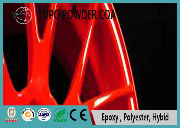 Leuchtorange-Polyester-Pulver-Polymer-Pulver-Beschichtung RAL 2007 leuchtende
