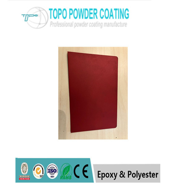 Niedrige glatte rote Farbelektrostatische Epoxid-Polyester-Pulver-Beschichtung RAL3011
