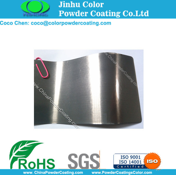 Silberne metallische Stark beanspruchen Polyester-Pulver-Beschichtung Ral 9007 Ral 9006
