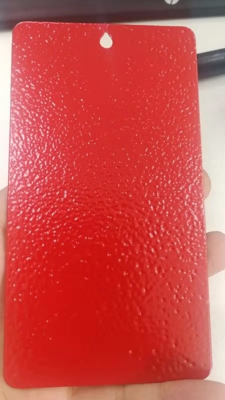 Epoxid-Polyester-rote antibiotische kastrieren Pulver-Beschichtungs-Farbe für das Stark beanspruchen mit